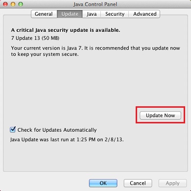 How To Update Java On Mac